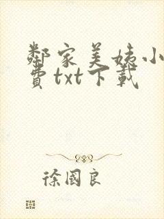 邻家美姨小说免费txt下载封面