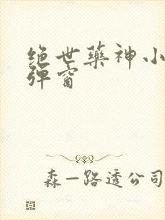 绝世药神小说无弹窗