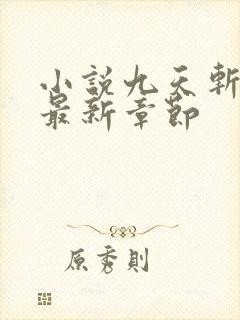 小说九天斩神诀最新章节