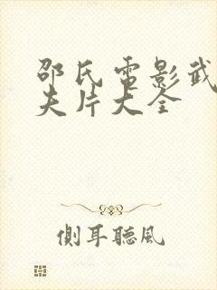 邵氏电影武打功夫片大全