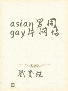 asian男同gay片网站封面