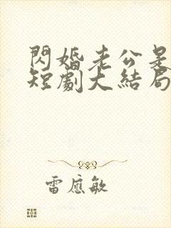 闪婚老公是豪门短剧大结局