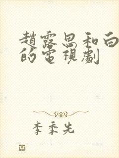 赵露思和白鹿演的电视剧封面