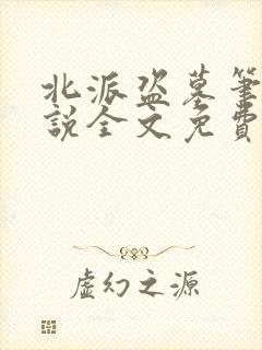 北派盗墓笔记小说全文免费阅读正版