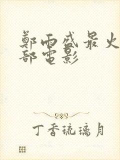 郑雨盛最火的三部电影