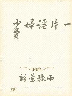 少妇淫片一级免费