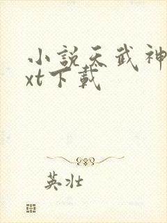 小说天武神帝txt下载