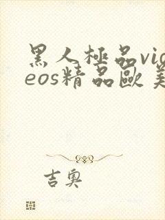 黑人极品videos精品欧美裸