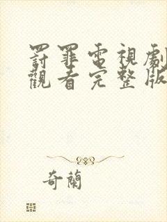 罚罪电视剧在线观看完整版免费高清