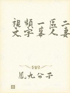 视频一区二区中文字幕人妻日韩