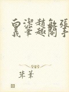 白洁赵敏张倩高义笔趣阁手机版我的