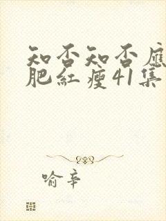 知否知否应是绿肥红瘦41集