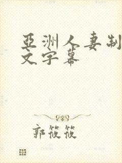 亚洲人妻制服中文字幕封面