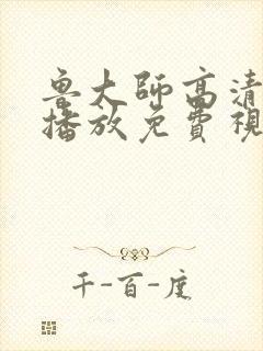 鲁大师高清在线播放免费视频