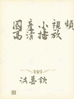 国产小视频在线高清播放