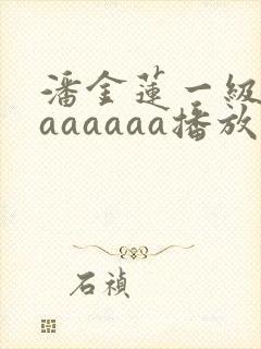 潘金莲一级淫片aaaaaa播放