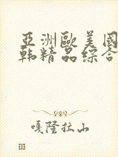 亚洲欧美国产日韩精品综合在线|精品