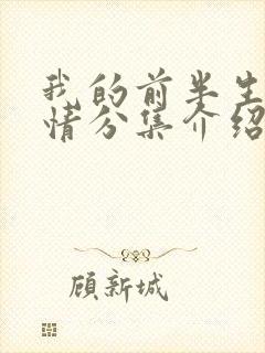 我的前半生2剧情分集介绍封面