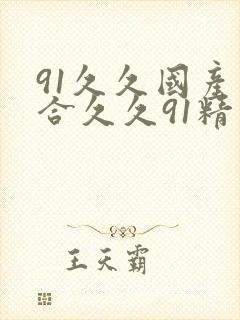 91久久国产综合久久91精品国封面