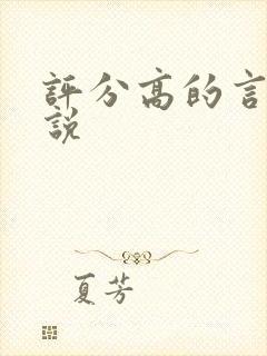 评分高的言情小说