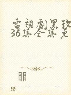 电视剧黑玫瑰第36集全集免费观看