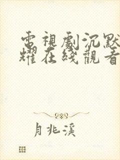 电视剧沉默的荣耀在线观看免费高清