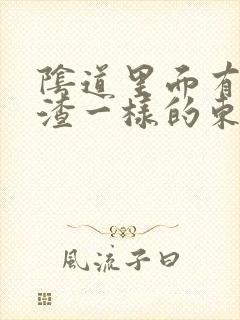 阴道里面有豆腐渣一样的东西,还痒