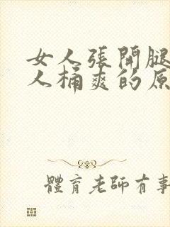 女人张开腿让男人桶爽的原文