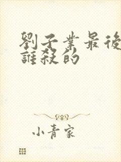 刘子业最后是被谁杀的