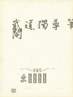 武道独尊 笔趣阁