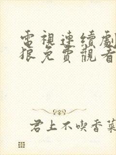 电视连续剧战天狼免费观看全集