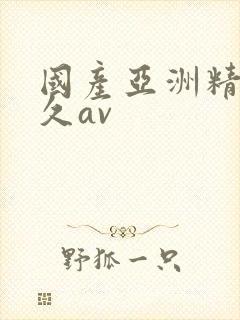 国产亚洲精品久久av