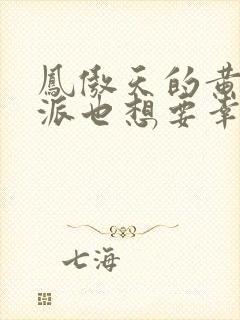 凤傲天的黄毛反派也想要幸福