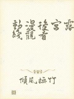 动漫后宫露营在线观看