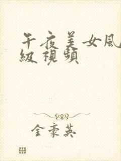 午夜美女风骚一级视频封面