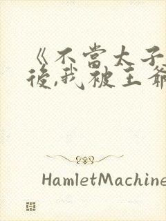 《不当太子侧妃后,我被王爷宠成宝》