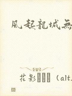 风起龙城无弹窗