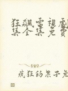 狂飙电视剧40集全集免费在线观看