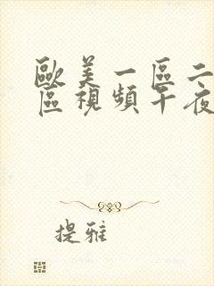 欧美一区二区三区视频午夜