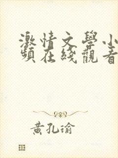 激情文学小说视频在线观看播放