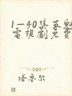 1—40集五魁电视剧免费观看