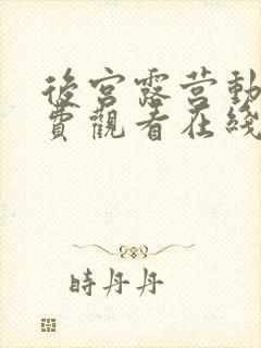 后宫露营动漫免费观看在线