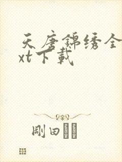 天唐锦绣全本txt下载