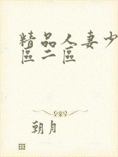 精品人妻少妇一区二区