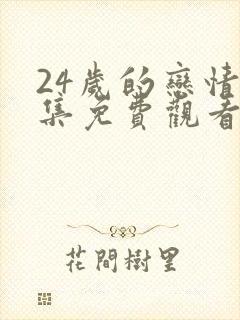 24岁的恋情全集免费观看