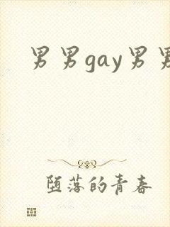 男男gay男男