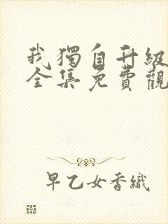 我独自升级动漫全集免费观看第一季