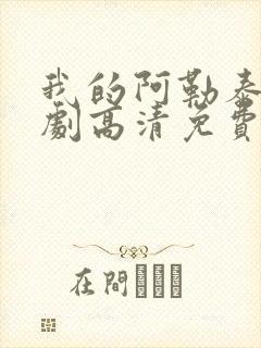 我的阿勒泰电视剧高清免费观看