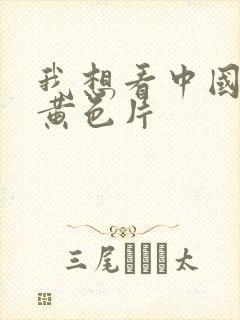 我想看中国一级黄色片