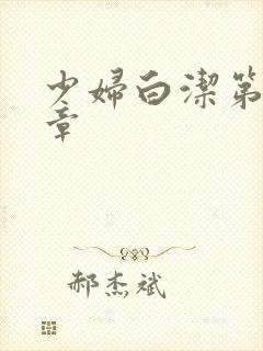 少妇白洁第十五章